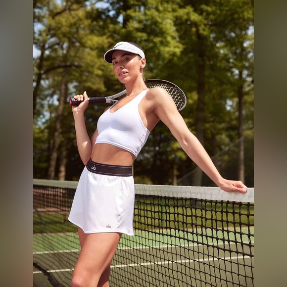 ALO Yoga Dresses & Skirts - New Alo Yoga Match Point Tennis Skirt White